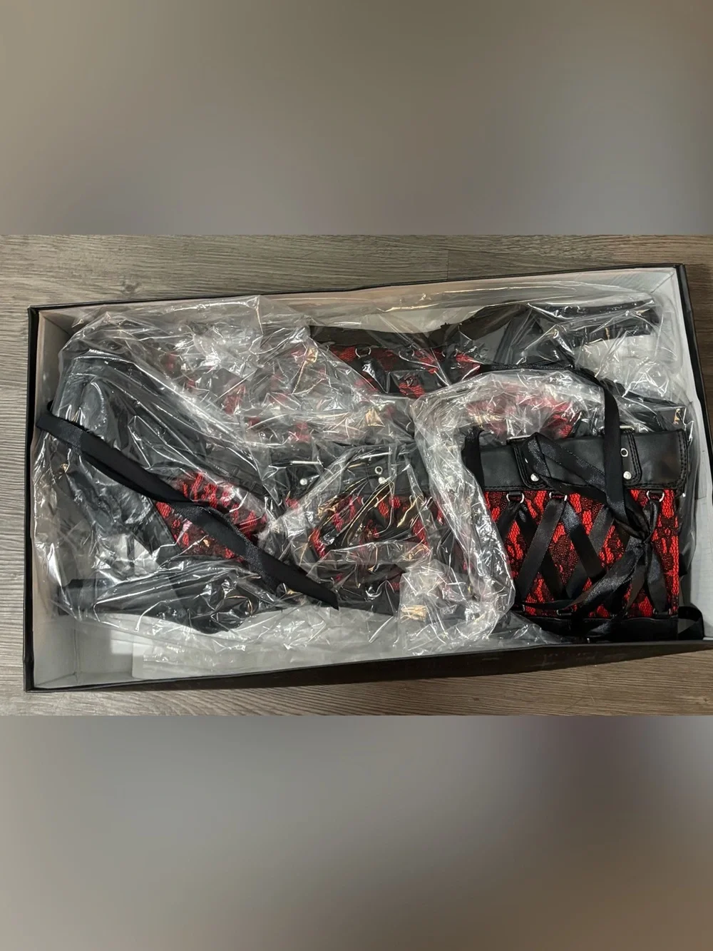 NIB Demonia Crypto-106 Lace Renaissance Boots - Picture 6 of 9